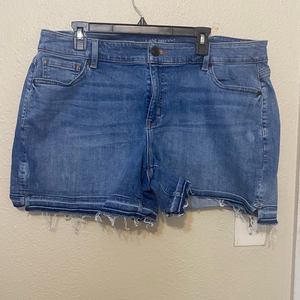 Lane Bryant Women's Denim Blue Jean Shorts